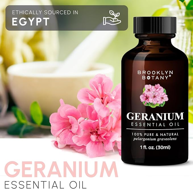 Brooklyn Botany Geranium Essential Oil - Image 6