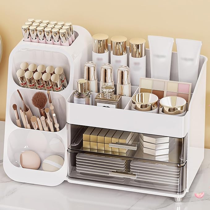 Anylady Large Capacity Makeup Organizer Countertop by Anylady