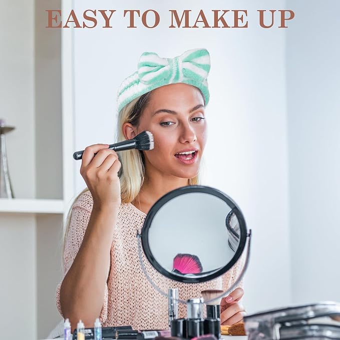 9 Pcs Spa Headband for Washing Face, Skincare Headband, Microfiber Makeup - Image 5
