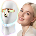 Red Light Therapy Mask for Face, Cordless LED Face Mask Light Therapy, USB C by onluky
