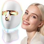 Red Light Therapy Mask for Face, Cordless LED Face Mask Light Therapy, USB C by onluky