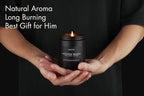 Lavender & Wood Scented Candle - Image 4