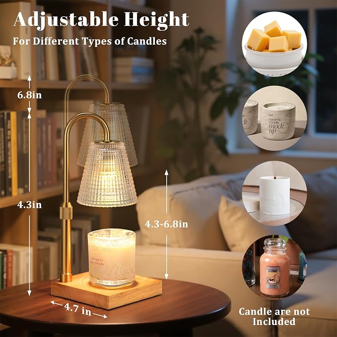 Adjustable Candle Warmer Lamp - Image 2