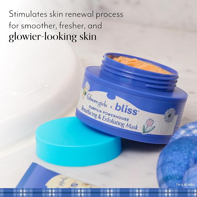 Bliss Gilmore Girls x Pumpkin Powerhouse Resurfacing & Exfoliating Pumpkin and - Image 3