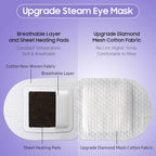 BeHoomi Steam Eye Mask, Self Heating Disposable SPA Warm Compress - Image 4