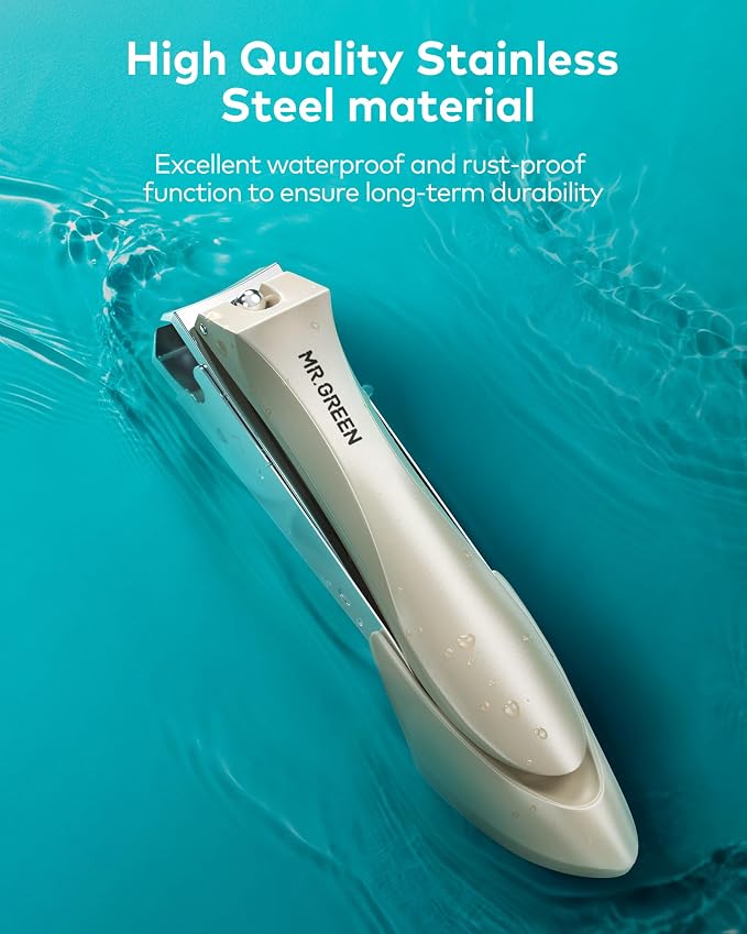 MR.GREEN 3pcs Nail Clippers Set, German Stainless Nail Clippers - Image 7