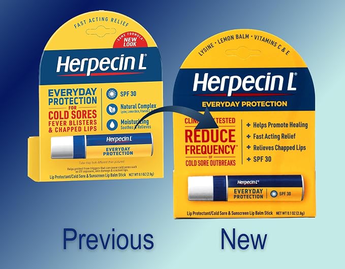 Herpecin L Lip Balm Stick; Cold Sore Sun & Fever Blisters and Chapped Lips - Image 2