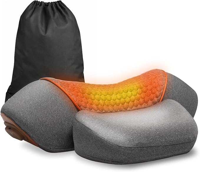 3-in-1 Neck Massager Pillow for Pain Relief Deep Tissue by Unknown