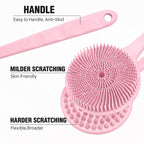 Silicone Body Scrubber for Shower Men Women – Dual-Sided Exfoliating & Massage - Image 4