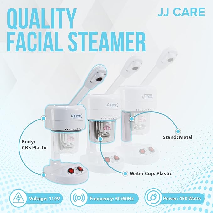 JJ CARE Ozone Facial Steamer Tabletop - Image 6