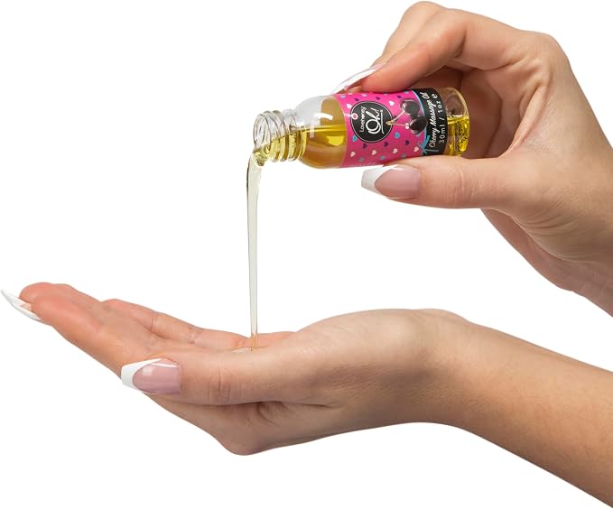 Lovehoney Strawberry Massage Oil - Image 2