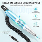 Subay 30000RPM Nail Drill Professional Electric File Acrylic Nails Kit - Image 3