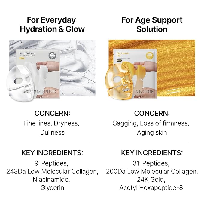 SUNGBOON EDITOR Silk Peptide EGF Intensive Gold Overnight Mask, Hydrating Mask - Image 8