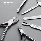 FAMILIFE Manicure Set, Nail Clippers Set Professional Manicure Kit 11 in 1 - Image 9