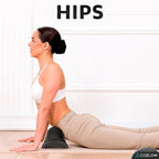COZLOW Psoas Release Massage Tool, Back & Hip Flexor Muscle Stretcher, Deep - Image 6