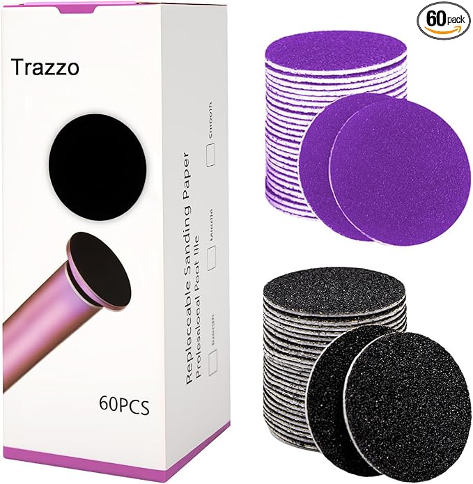 Trazzo 80/120/180 Grit Replacement Sanding Discs by TrazzoStroe