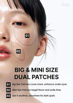 SNP 99% Glutathione + Niacinamide B3 Eye Patch | Nourishing Under Eye Patches - Image 5