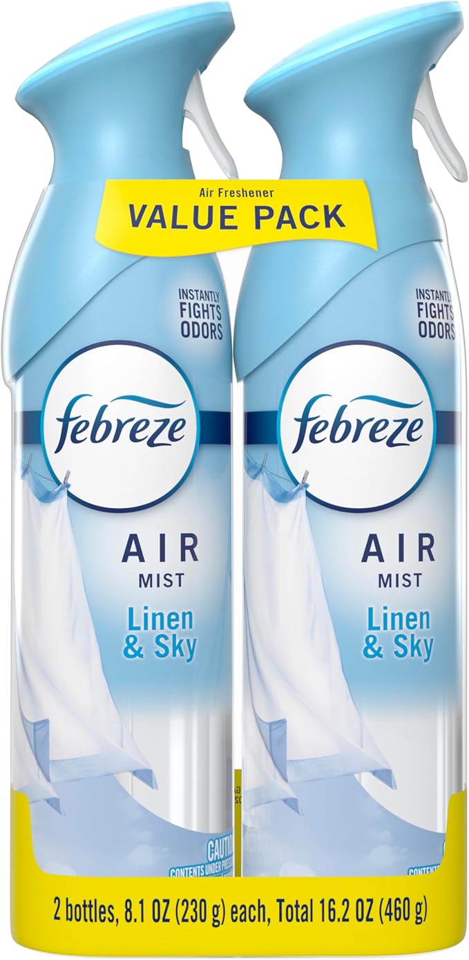 Febreze Air Mist, Air Freshener Spray, Odor Fighting Room Spray, Deodorizer - Image 10