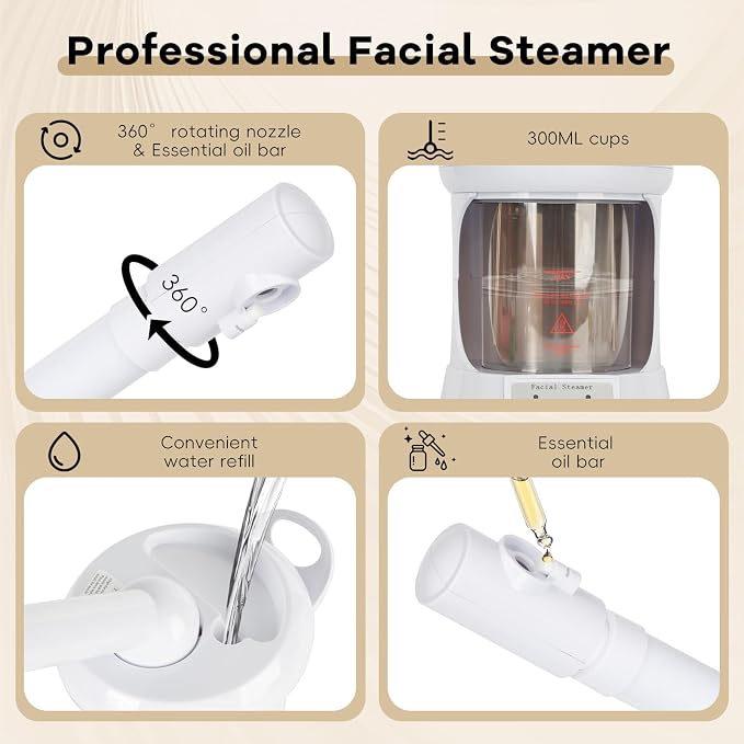Table Facial Steamer, Face Steamer - Image 4