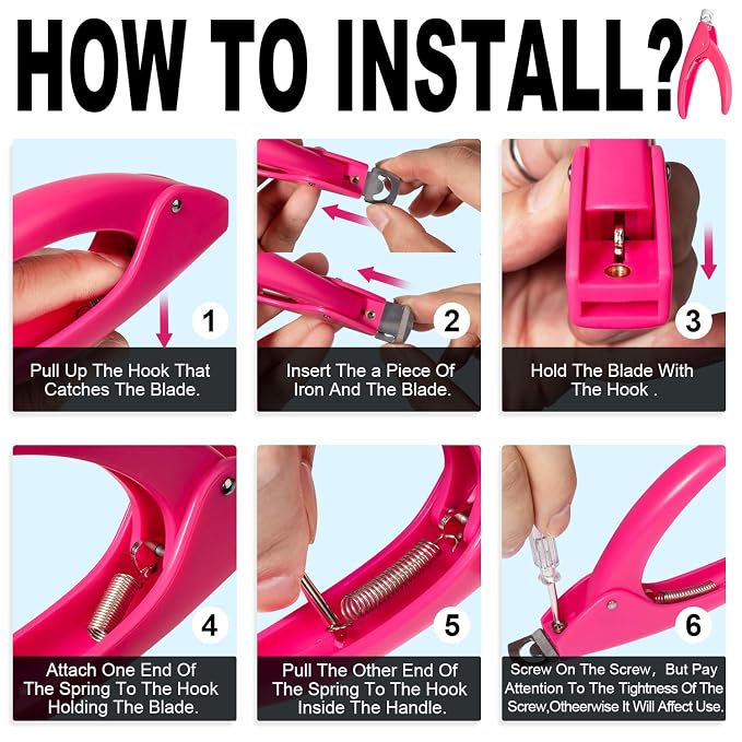 Pink Adjustable Nail Clippers - Image 9