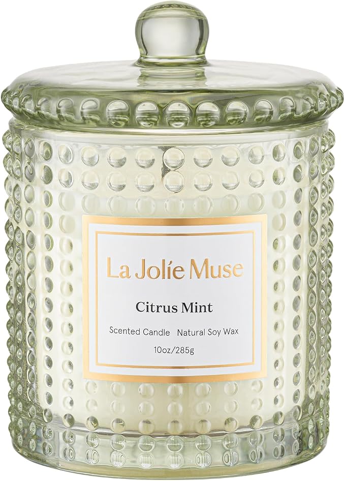 LA JOLIE MUSE Citrus Mint Candle, Candles by LaJol%C3%ADeMuse