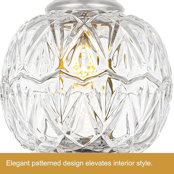 Brushed Nickel Bathroom Vanity Light Fixture Vintage Style - Image 6