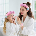 Zkptops Spa Headband for Washing Face Wristband Set Sponge Makeup Skincare - Image 8