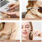 BYYDDIY Women's Facial Lifting and Body Massage Tool, Gua Sha Trigger Point - Image 2