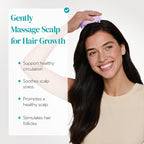 HEETA Scalp Massager 2 Pack for Hair Growth, Soft Silicone Bristles to Remove - Image 2