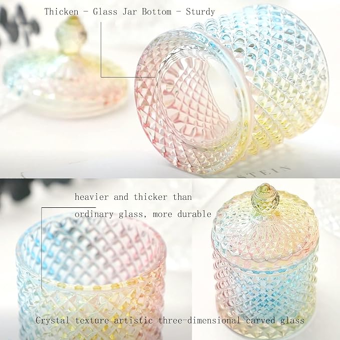Qtip Holder Glass Apothecary Jars - Image 4