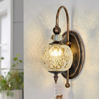 Piepooye Vintage Bronze Wall Sconce by Piepooye