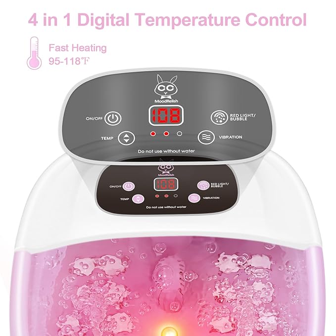 MoodRelish Foot Spa Bath Massager - Image 2