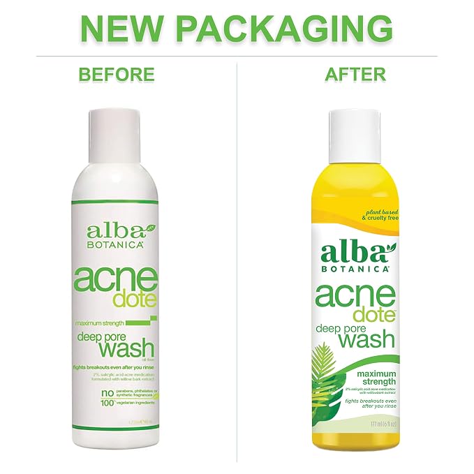 Alba Botanica Acnedote Maximum Strength Deep Pore Wash, 6 Oz - Image 6