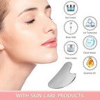 Gua Sha, Stainless Steel Gua Sha Facial Tools, Guasha Tool - Image 5
