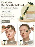 Rena Chris Gua Sha and Face Roller Set - 7 in 1 Face Skin Care Tools - Image 6