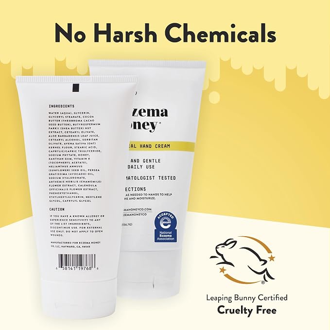 ECZEMA HONEY Oatmeal Hand Cream - Image 5