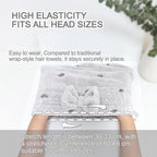 Jseng 3Packs Microfiber Hair Towel - Image 3