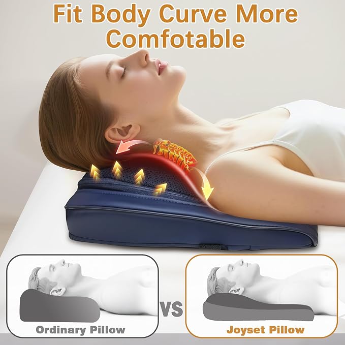 Joyset Back Massager for Back Pain Deep Tissue, Shiatsu Lower Back Neck Massager - Image 2