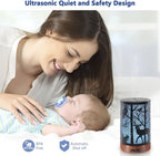 EQUSUPRO Essential Oil Diffuser 150ml Metal Aromatherapy Oil Diffuser - Image 5