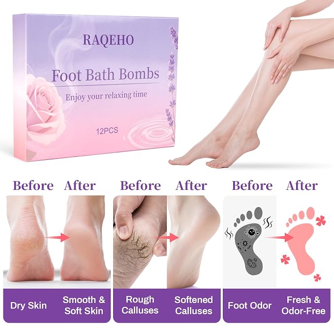 12PCS Foot Bath Bombs - Image 6