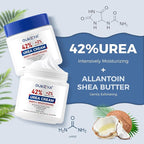 OUKEYA Urea Cream 42% plus Salicylic Acid 2% Net 12.35 Oz Foot & Hand Cream - Image 5