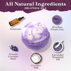 Purple Canyon Bath to Bed Natural Bath Bombs | Calming and Relaxing Sleep - Image 4