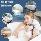 Full Body Bath Pillows for Tub Luxury Bathtub Pillow Cushion for Head, - Image 6