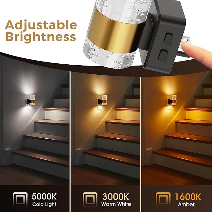 Night Lights Plug into Wall, Dimmable Night Light - Image 3