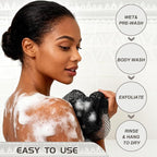 SPMKTBOZAI African Net Sponge Authentic, Loofah Exfoliating Body Scrubber Bath - Image 4
