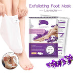 Foot Peeling Mask 5 Pack, Foot Peel Mask Remove Dead Skin, Rough Callus and - Image 2