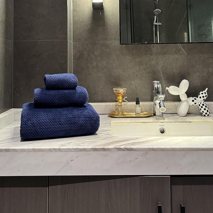 Extra Large Bath Towels Set for Bathroom 30x60 Inches Super Soft Light Weight - Image 5
