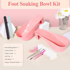 LIONVISON Acetone Nail Soaking Bowl: Soak Off Gel Polish Nail Remover Kit - Image 3