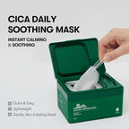 VT COSMETICS CICA Daily Soothing Mask 30 Sheets, Centella Asiatica & Hyaluronic - Image 2