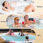 Full Body Bath Pillow for Bathtub, Non-Slip Bath Pillows for Tub, Spa Bathtub - Image 7